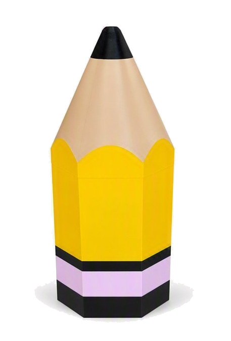 Back view of Teacher Pencil Randomizer Set pencil cup